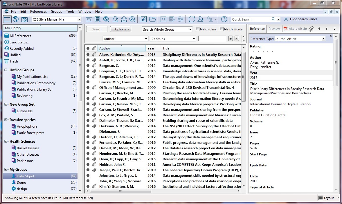 Endnote x8 download for mac